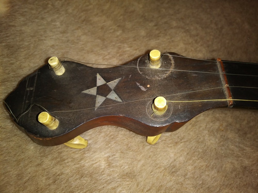 W.A. Cole maker 5 string Banjo Sn# 1250 RARE
