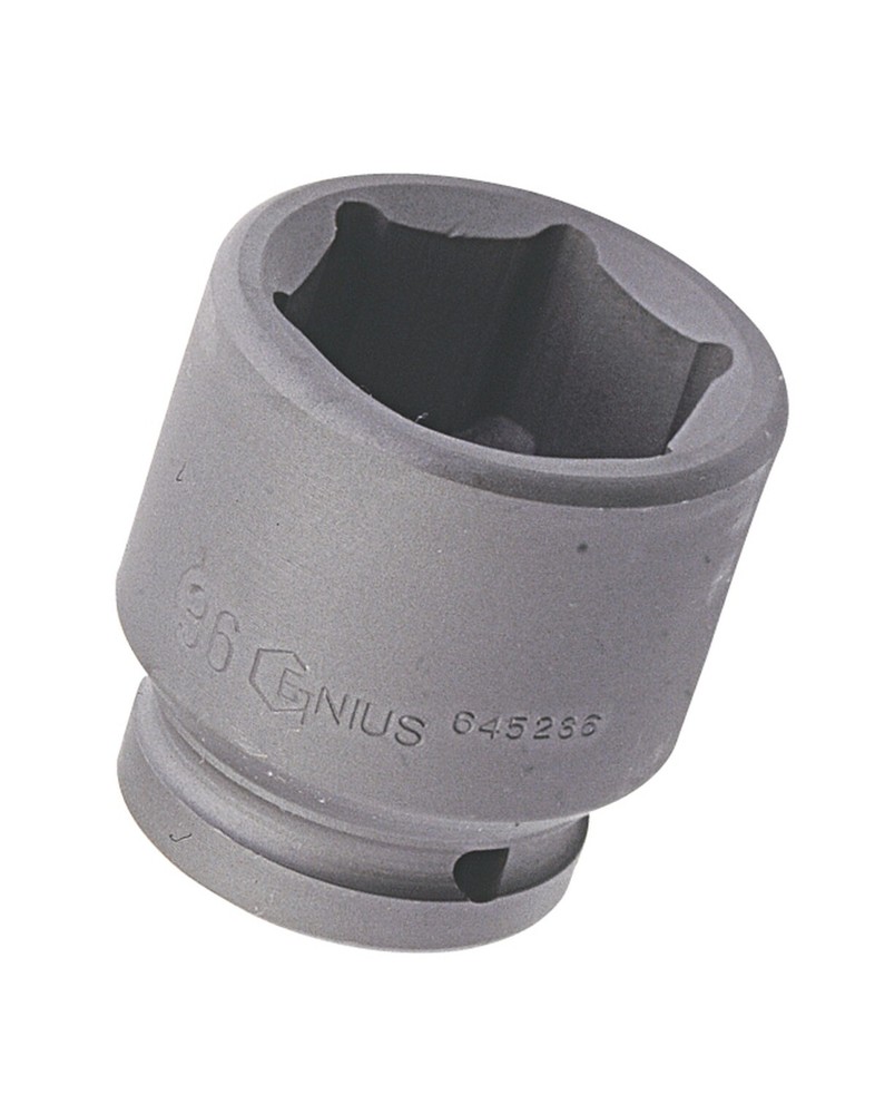 Genius Tools 3/4" Dr. 21mm Impact Socket (CR-Mo) - 645221