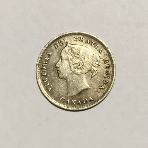 Canada 5c Silver 1888 VF