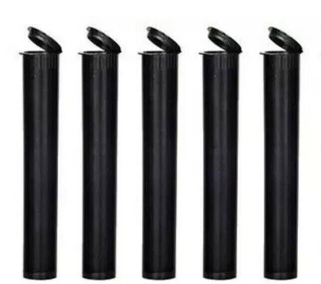 Airtight Solid Black Squeeze Container Waterproof Childproof. Snap Closure x5