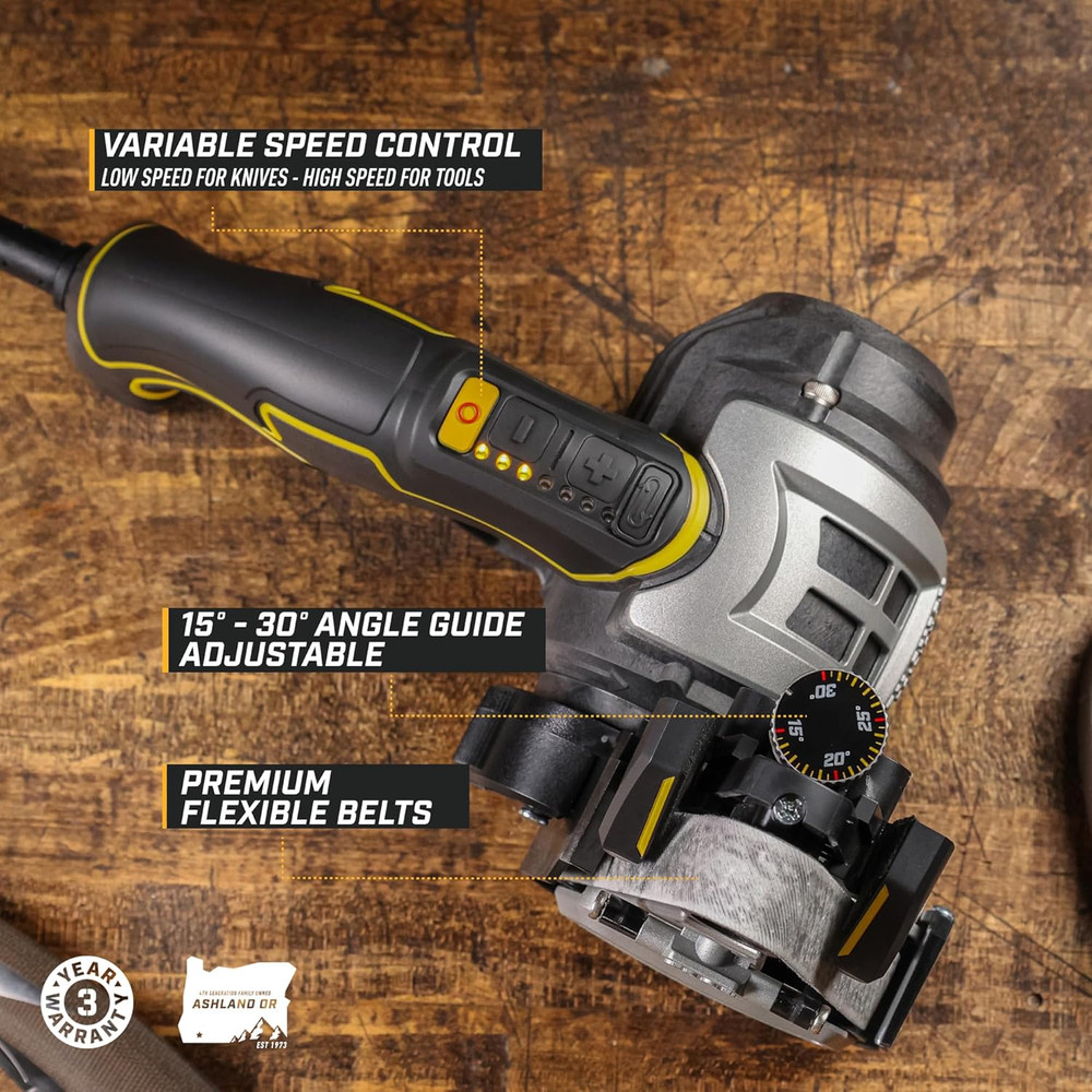 Ken Onion Knife Sharpener Tool - Adjustable Knife Sharpening System - for Knives