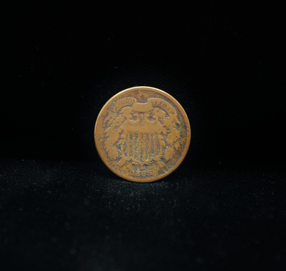 1865 Two Cent Piece #CR12517