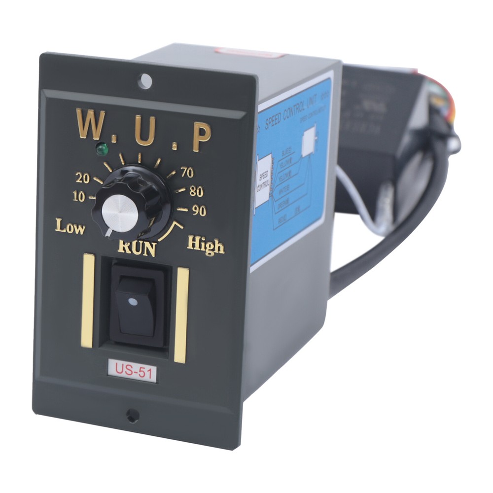 110V Electric Machinery Gear Motor W/Speed Controller 200W 20K Reduction Ratio