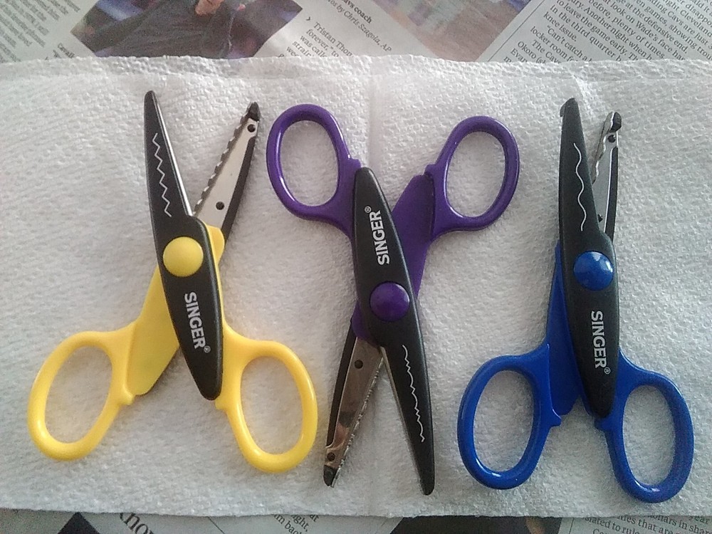 Singer Decorative Edge Scissor Set (3)