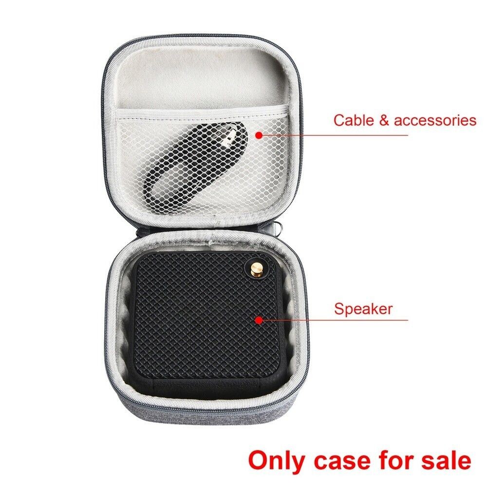 Grey Watetproof Speaker Protective Storage Case Travel Box for Marshall Willen