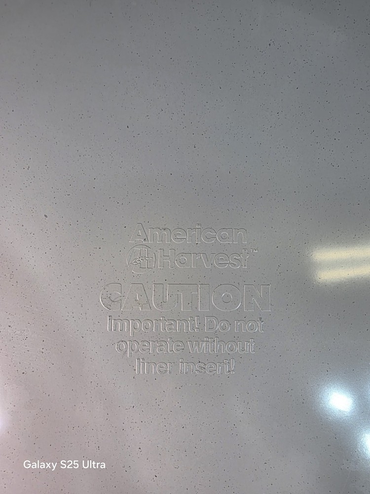 American Harvest Jet Stream Oven JS-2000 PARTS REPLACEMENT Base