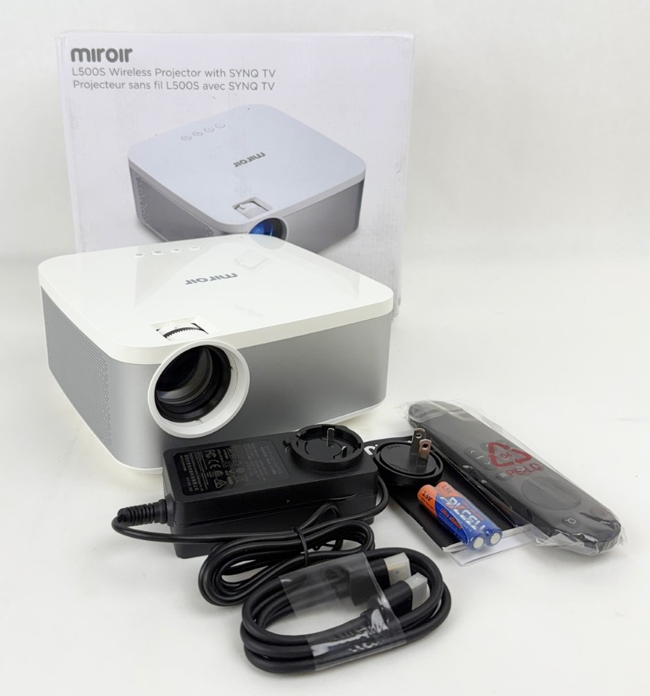 Miroir L500S Wireless Projector - White - OB