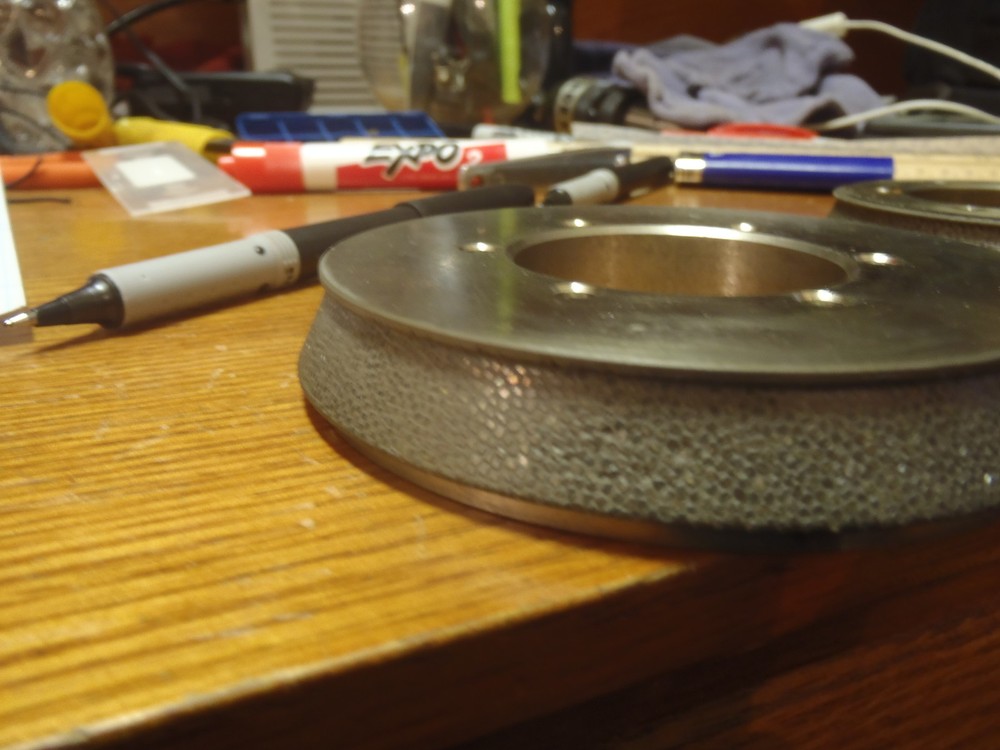 4.05" Diameter Diamond Grinding Wheel