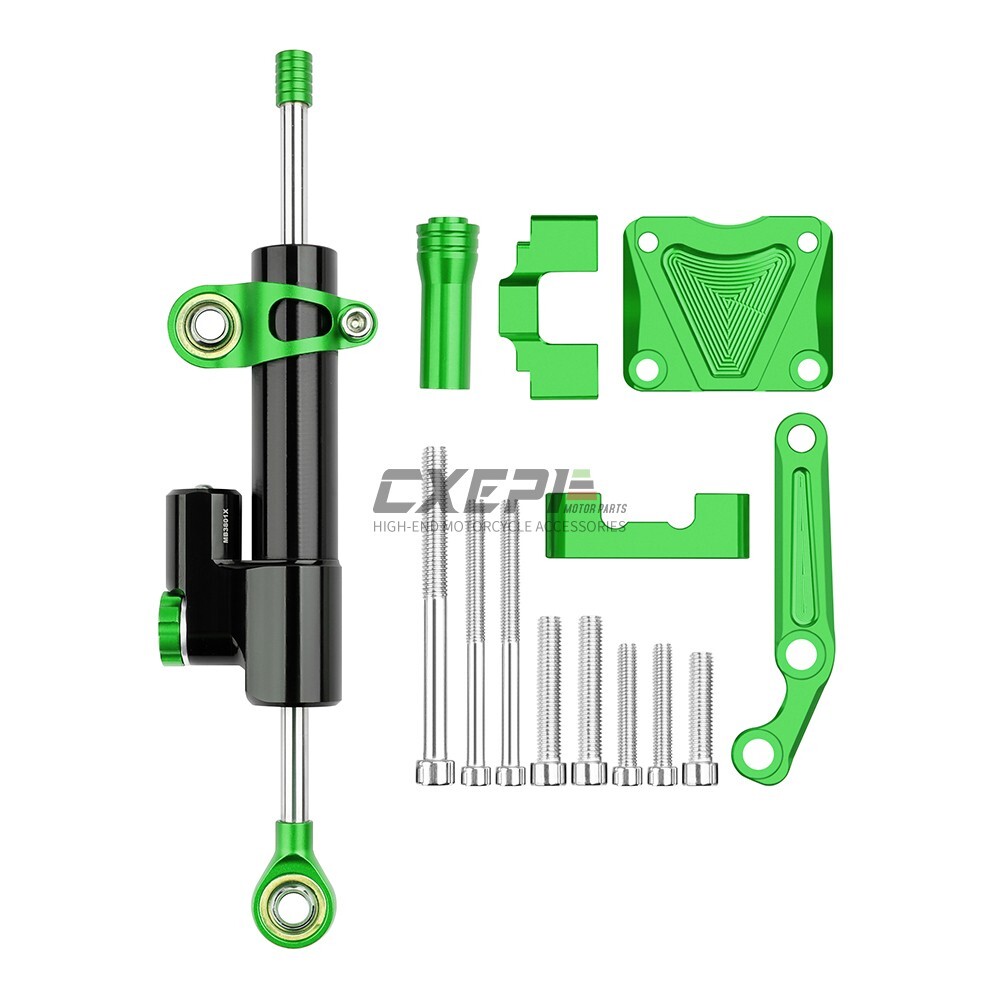 Steering Stabilize Damper Bracket Mount Kit For Kawasaki NINJA300 2013-2017