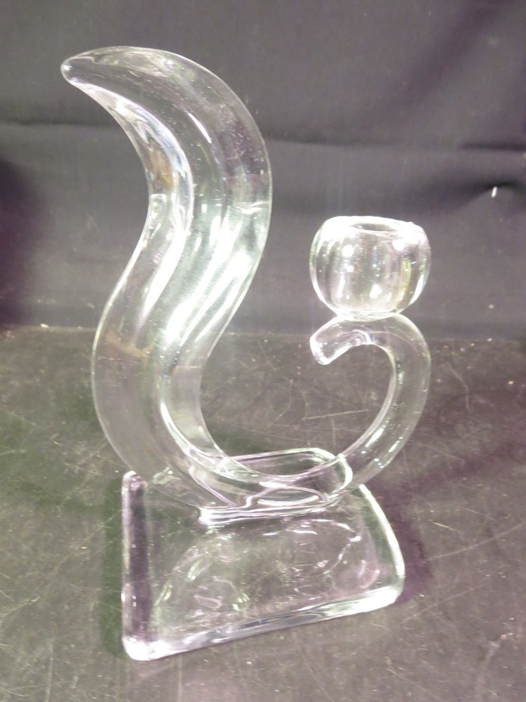 Elegant Crystal Candlestick /Candleholder Unknown