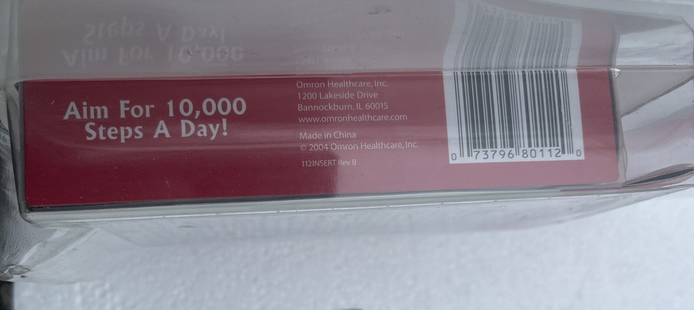 New Omron HJ-112 Premium Pedometer Sensor Technology