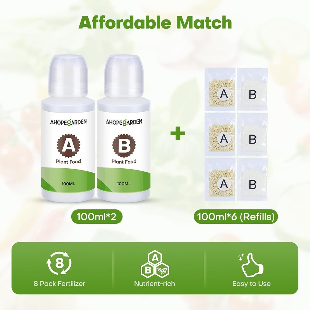 Universal Hydroponic Fertilizer 800ml: Maximize Plant Growth with A&B Nutrients