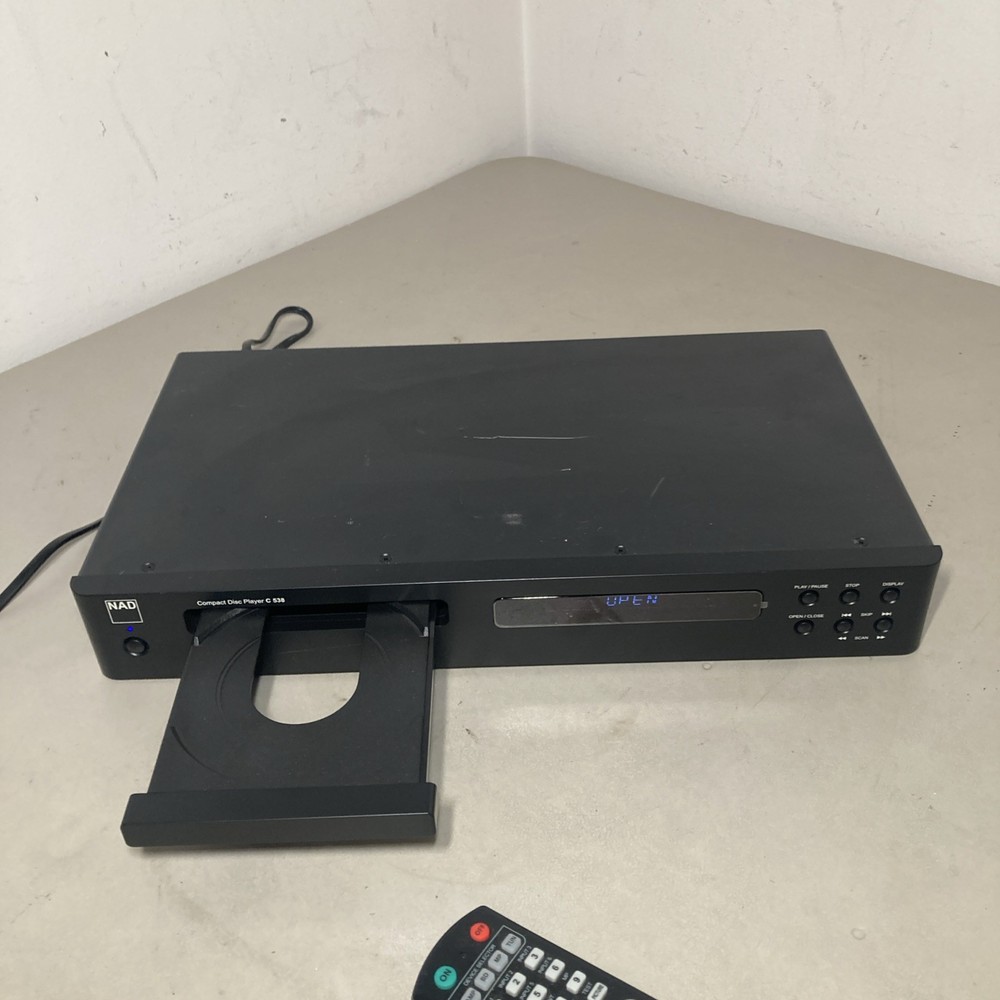 NAD C 538 : Single-Disc CD Player With Remote Tested & Working