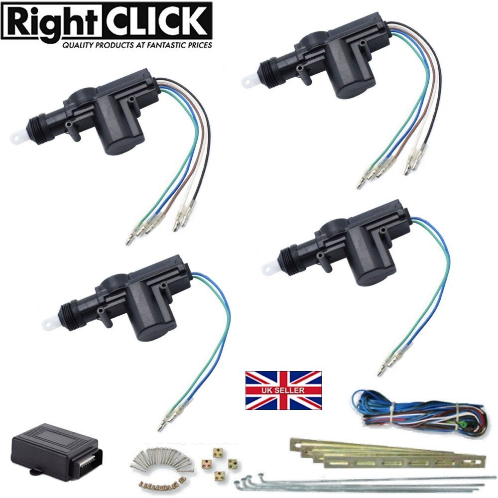 4 Door Central Locking Kit (2 Master + 2 Slave) CL2M2S