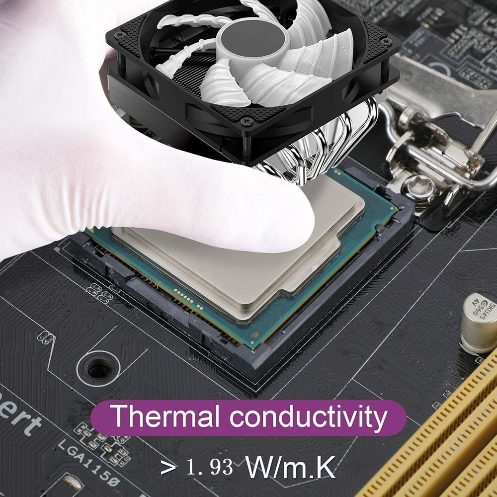 10PCS CPU Thermal Paste, Carbon Based Silicone Grease for PC, GPU, PS4