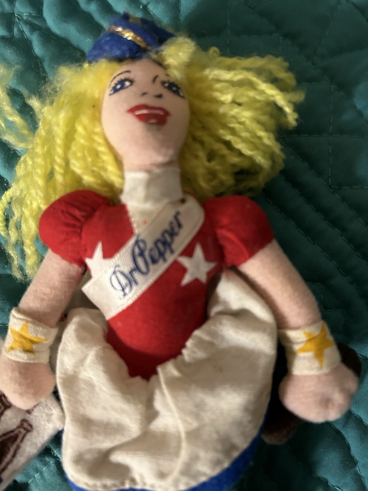 Rare Dr. Pepper Doll ..Cute