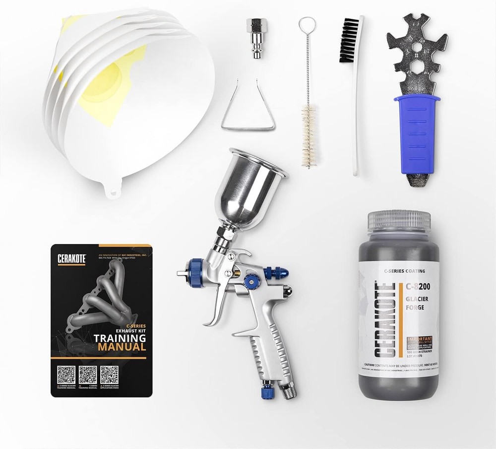 CERAKOTE® Glacier Forge (HIGH TEMP)  Starter Kit  (C-Series,  Air Cure)