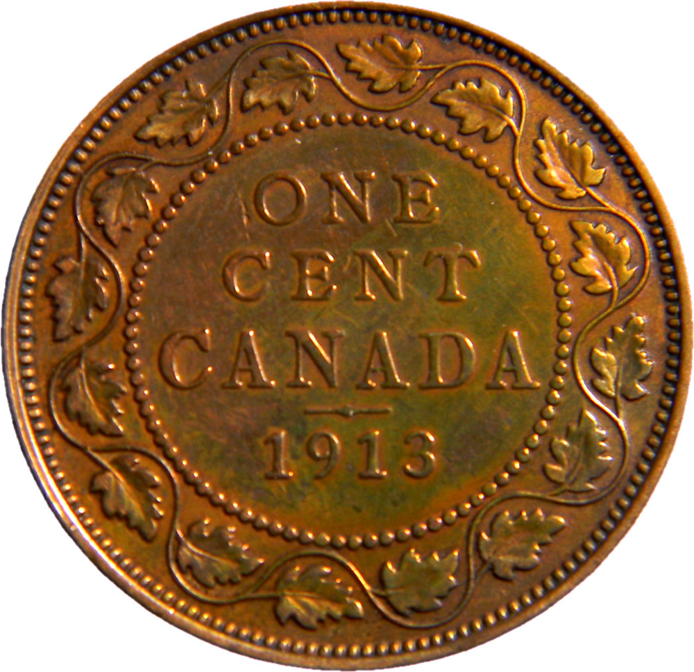 Canada 1913 One Cent (05447)