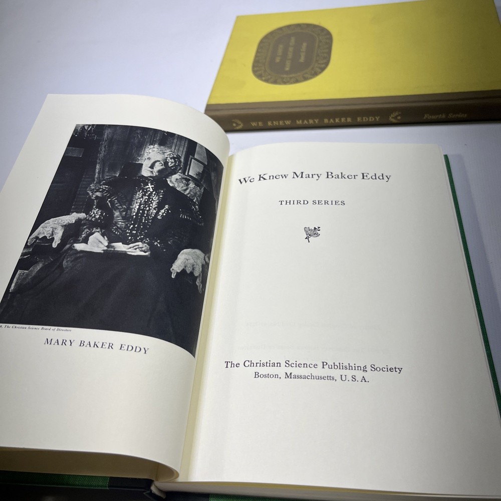 We Knew Mary Baker Eddy - First, Second, Third & Fourth Series HARDBACK
