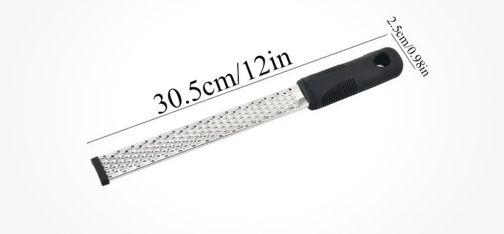 Microplane Classic Zester/Grater Black Stainless Steel (Hard Handle)