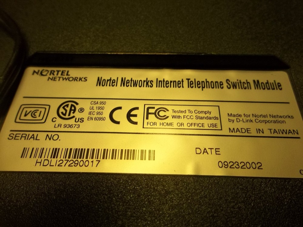 Nortel LR93673 Internet Telephone Switch Module *FREE SHIPPING*