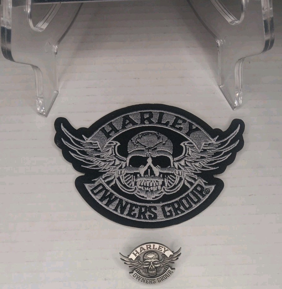 Harley Patch,pin ,and Tin Lot