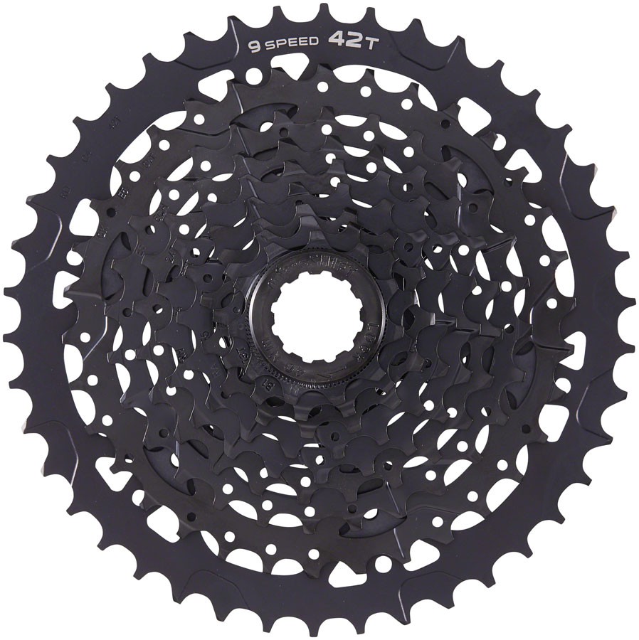 microSHIFT ADVENT 9-Speed 11-42T Cassette with ED Coated Chromoly Gears