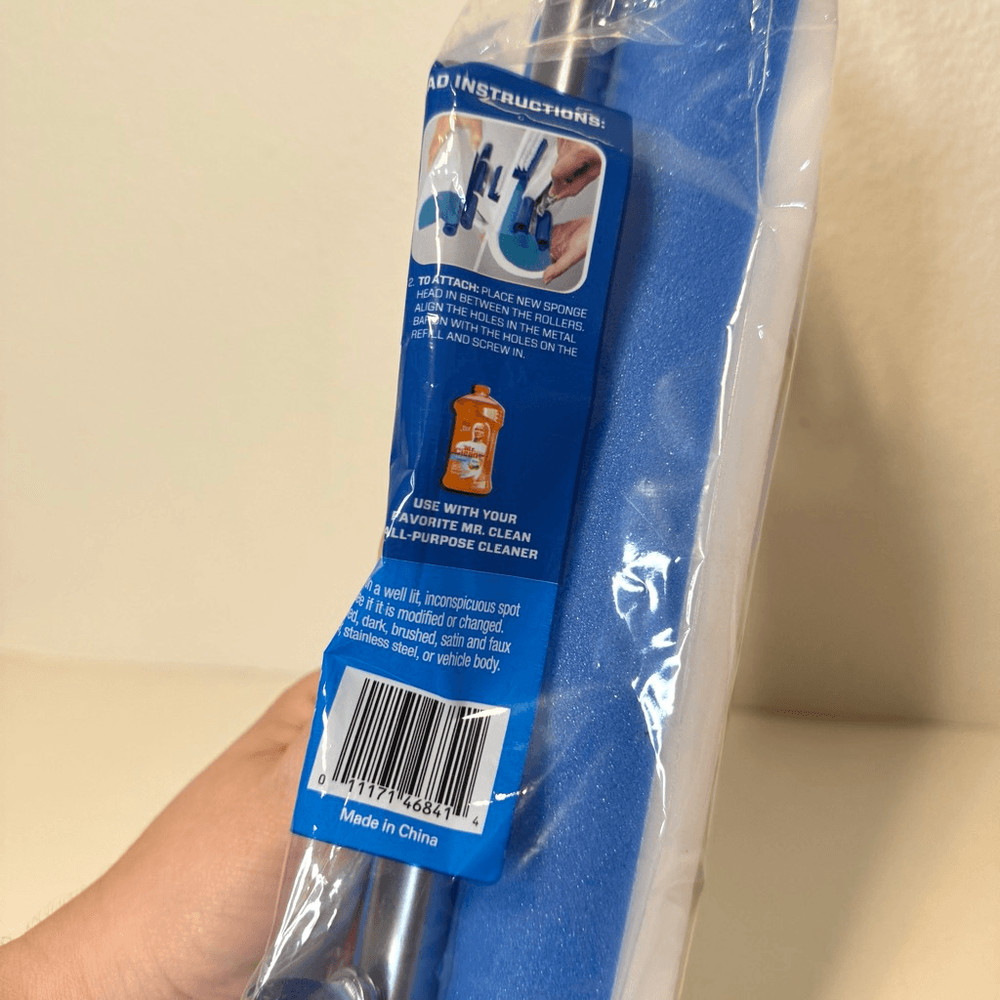 Mr Clean Magic Eraser Roller Mop Refill x2