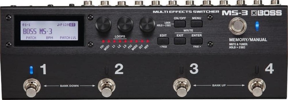 Boss MS-3 Multi Effects Switcher Guitar Pedal New in Box