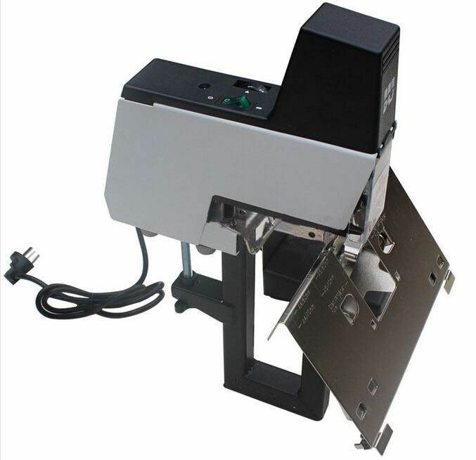 106 Auto Electric Stapler Saddle Stitching Machine Binder 2-50 Sheets with Pedal