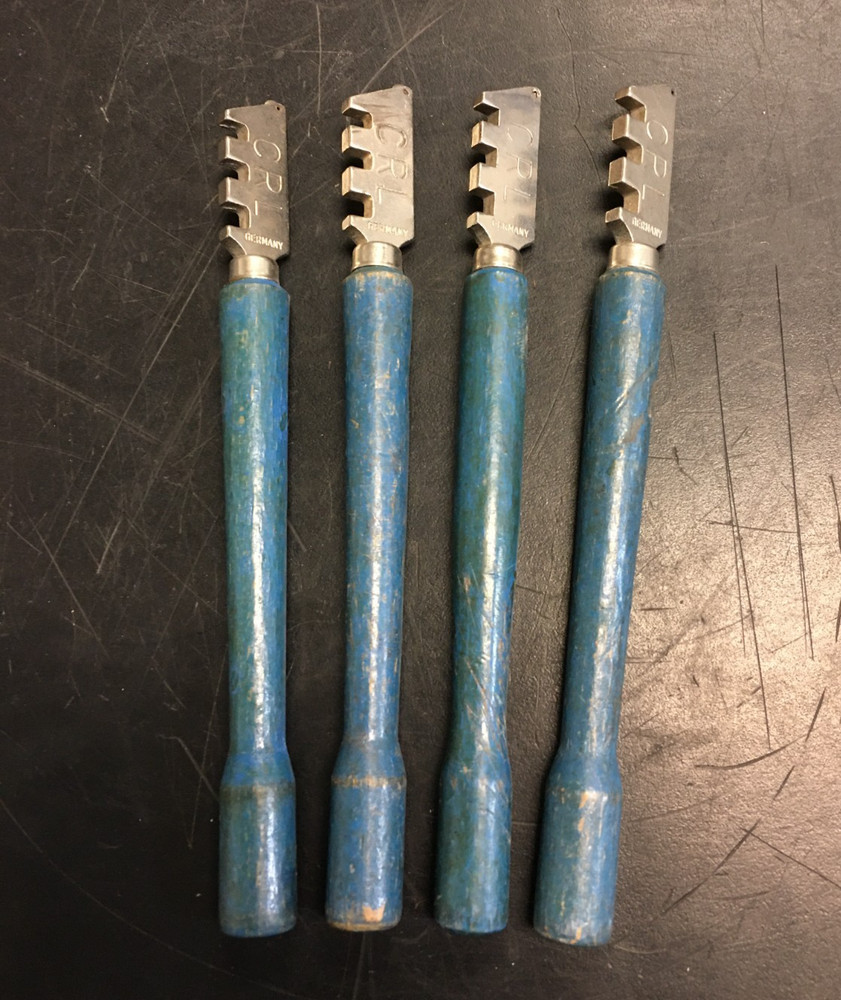 CRL Glass Cutting Tool, 4 Wheel Glass Scoring Tool, GERMANY