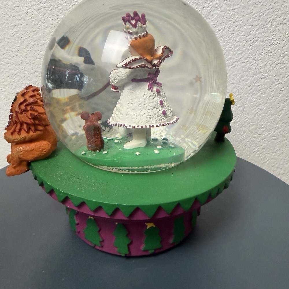 Neiman Marcus Dept 56 Christmas 1995 Musical Mini Waterglobe