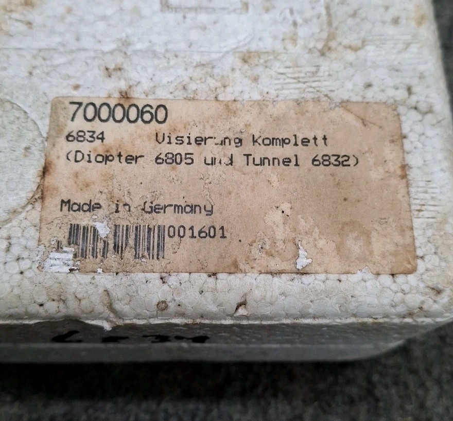 Anschutz Diopter Sight Set, # 7000060.