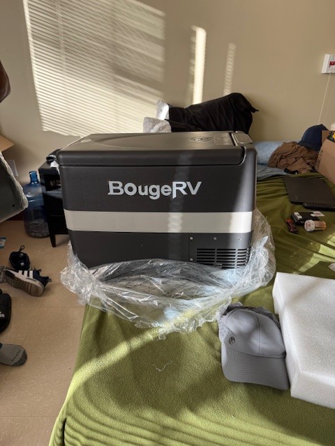 BOugeRV 12/24 volt DC refrigerator Model CR42