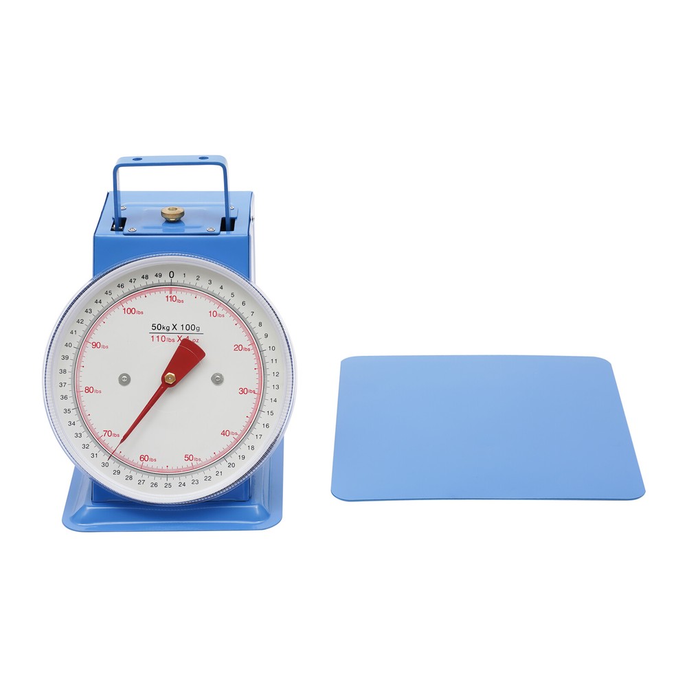 110-LBS Heavy Duty Mechanical Kitchen Scale with Large Dial & Durable Design