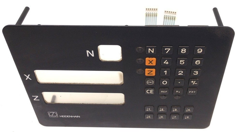 Heidenhain Operator Interface Panel, Three Displays,10-3/8" x 8" x 2-1/8"