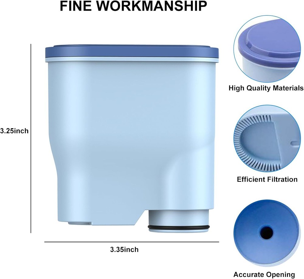 4Pack Coffee Machine Filters Compatible with AquaClean CA6903