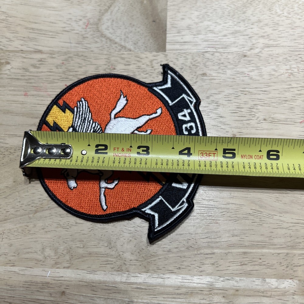 VINTAGE VAQ-34 US NAVY Flashbacks cold war PATCH