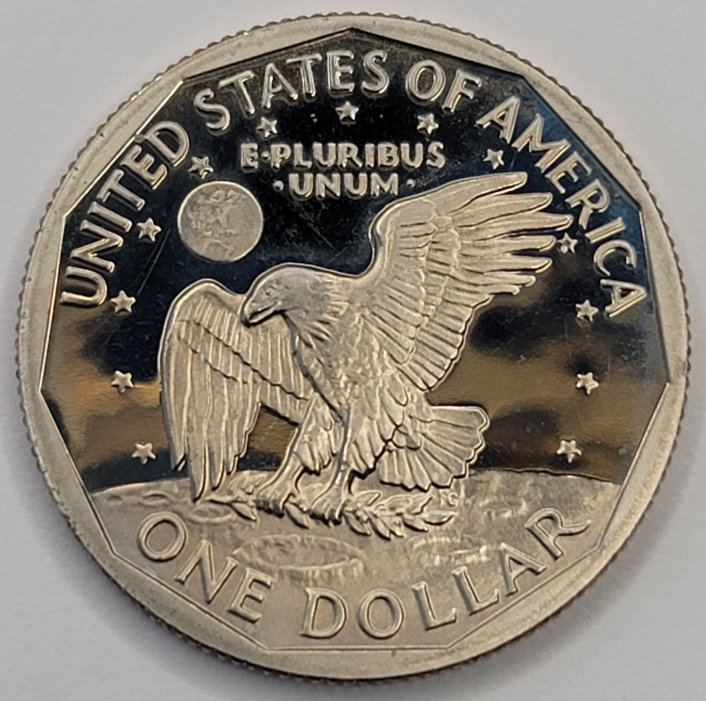 1981 S Gem Proof DCAM Susan B Anthony Dollar Type 2 S - CN-Clad