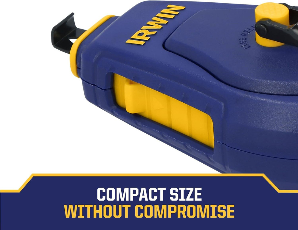 Tools STRAIT-LINE COMPACT Chalk Reel, 30 ft. (IWHT48440)