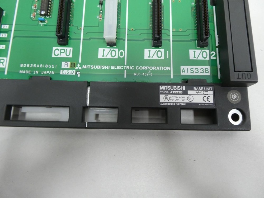 Mitsubishi A1S33B Base Unit Chassis Module