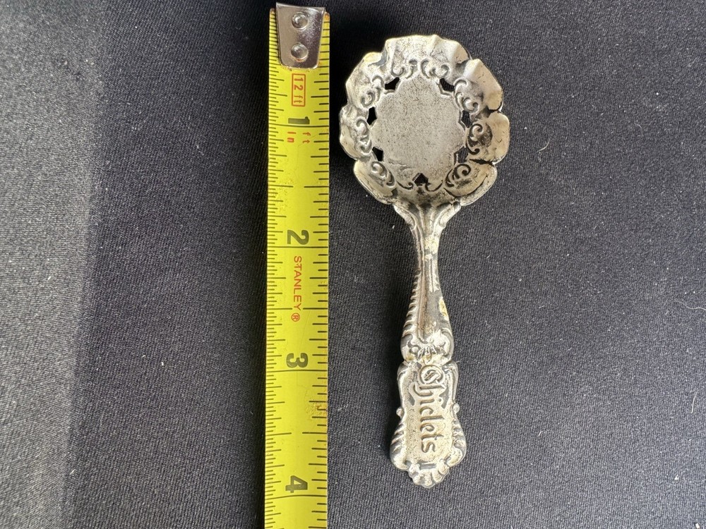 Vintage Chiclets Advertising Spoon Metal