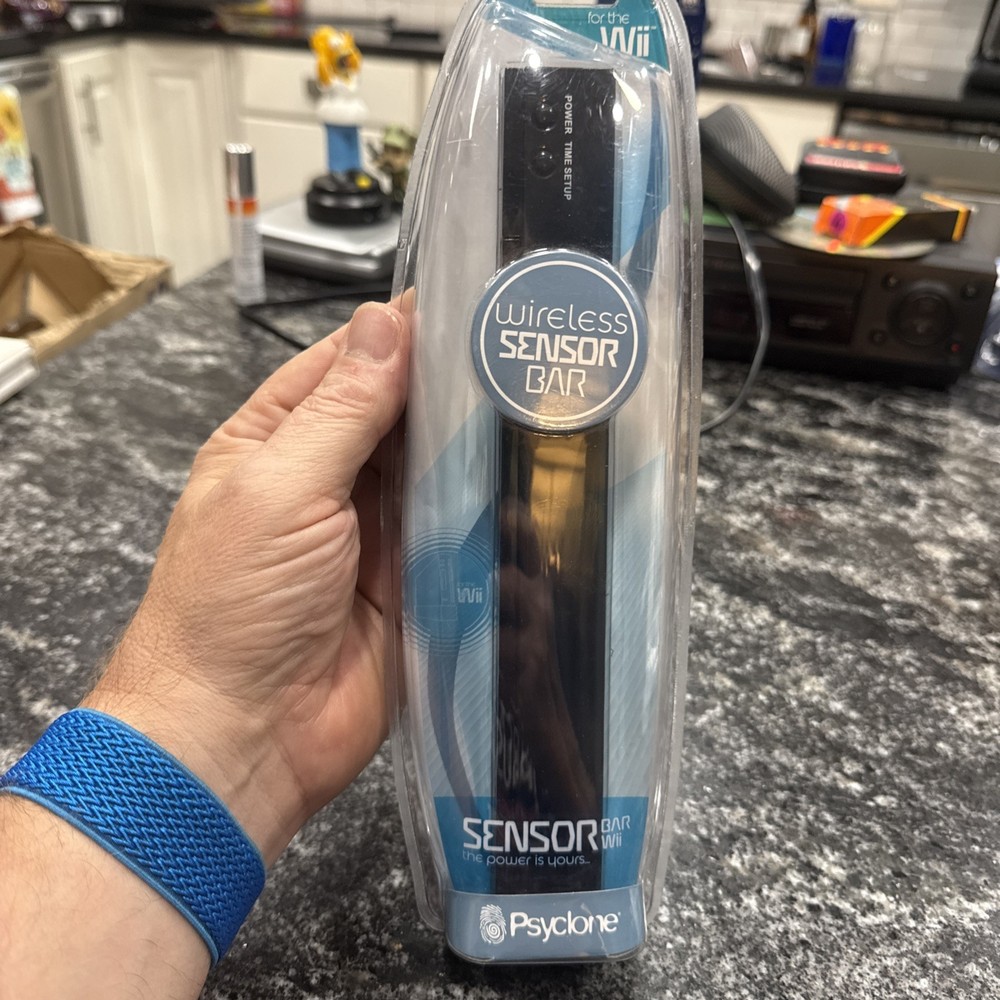 Psyclone Wireless Sensor Bar for Nintendo Wii New