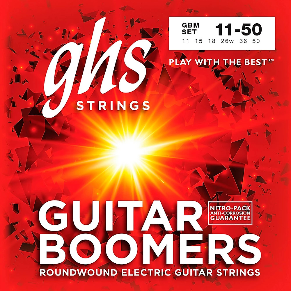 GHS GBM Boomers Medium Electric Guitar Strings