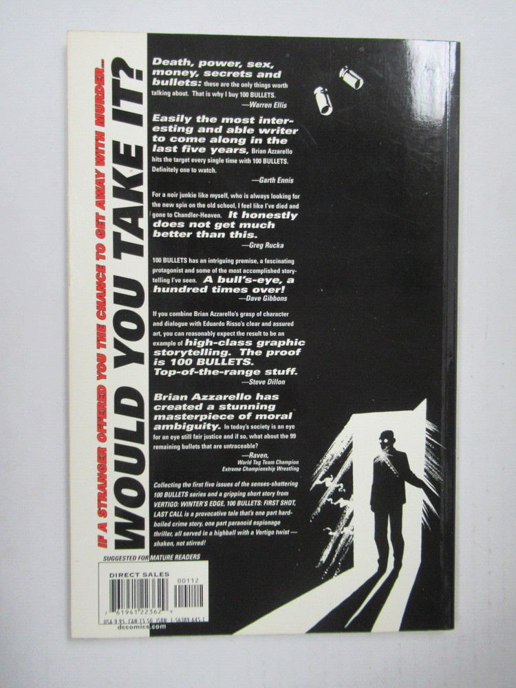 Vertigo 100 Bullets: Split Second Chance & First Shot, Last Call TPB