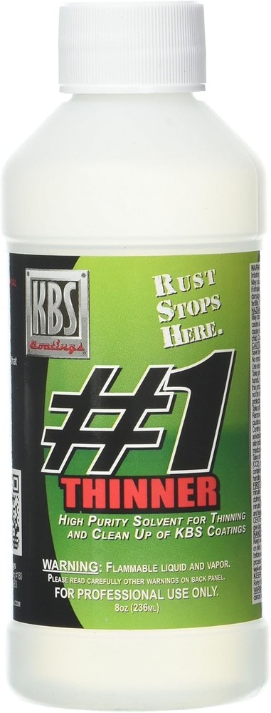 KBS Coatings #1 Thinner – 8 oz (6200)