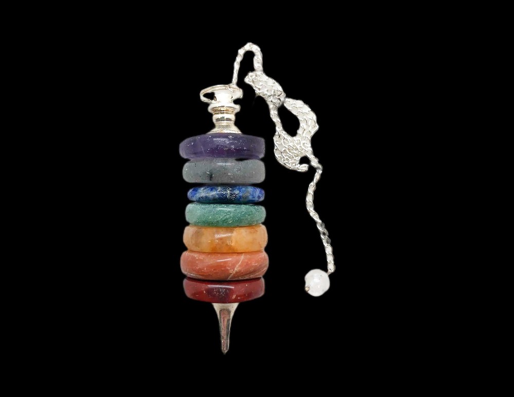 7 Stone Chakra Pendulum
