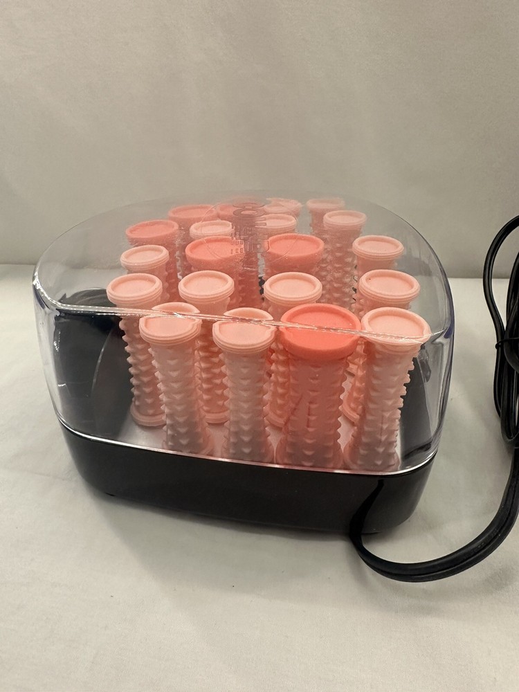 Conair Hot Rollers HS83N Curls & Waves Easy Roll Grip Travel