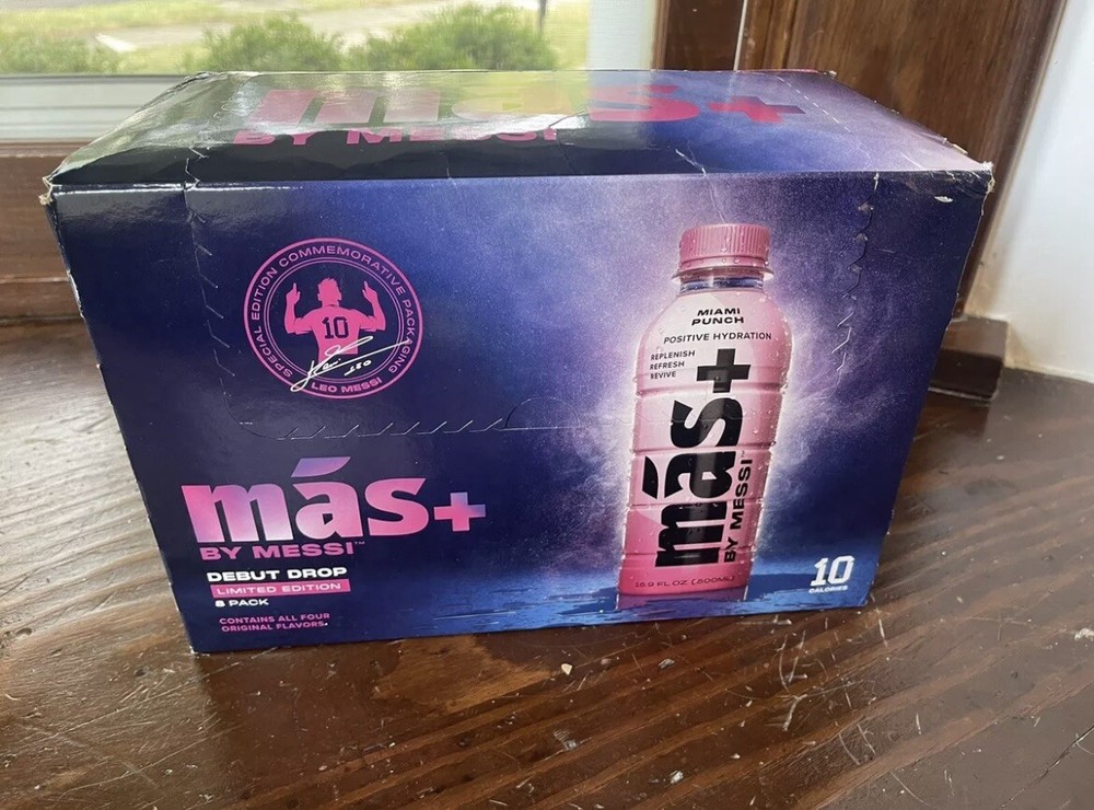 NEW Mas + By Messi Commemorative Launch Pack - Debut Drop Limited Edition 8 Pack