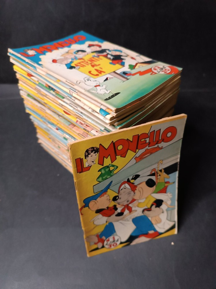 complete series of 52 comics IL MONELLO year 1956